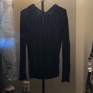 Sequined Hoodie- LIKE NEW-worn once